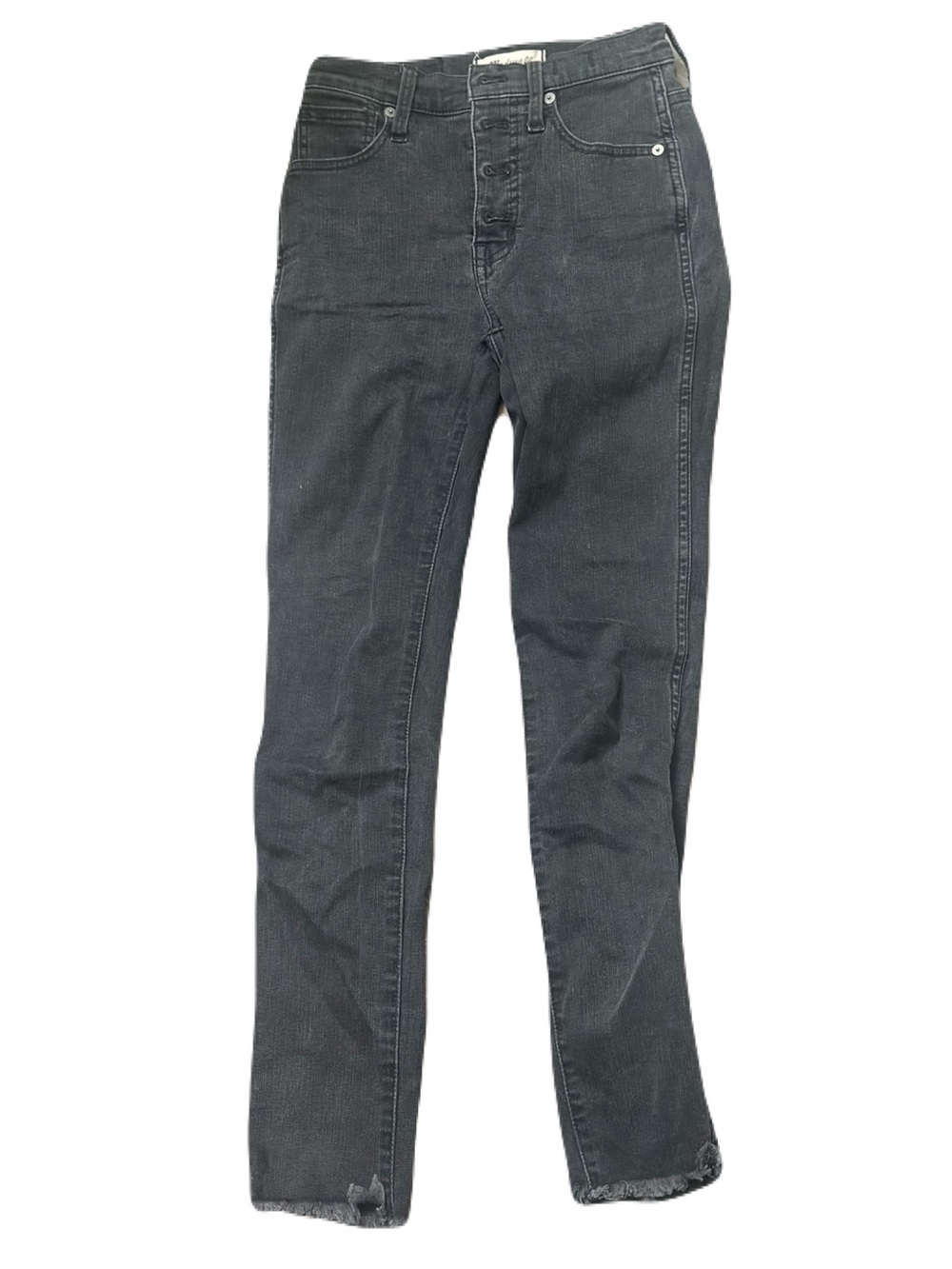 Madewell 10" High-Rise Black Black Jeans 23